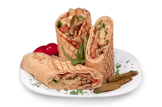 Малък Грил сандвич Свинско бонфилe (300 гр)