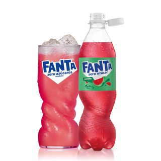 Fanta Sandía Zero Botella 500ml.
