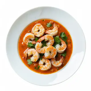 28. KING PRAWN TANDOORILangostinos Marinados YAsados Al Tandoori King prawn