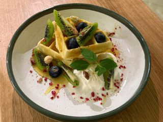 Вафлі з медом та горіхами (290g)