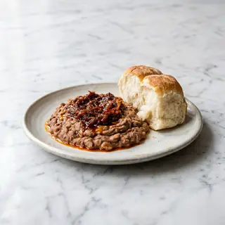 Ewa Agoyin and Bread
