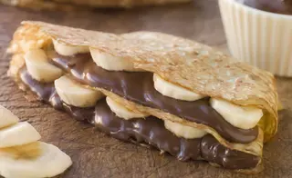 Crêpe Nutella, Banane