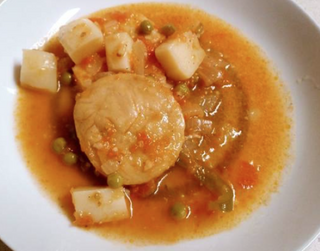 Pescado a la portuguesa.