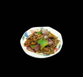 Ternera con salsa de ostras