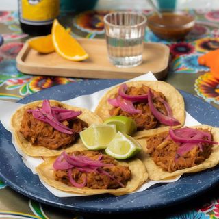 Tacos de cochinita pibil (4uds.) "receta de Yucatan"