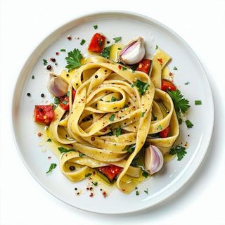 Tagliatelle con verdure