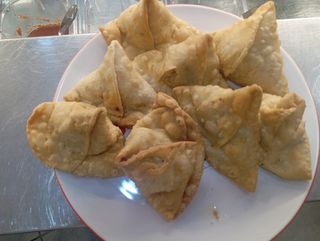 Samosa chat