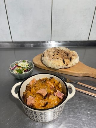 Obrok podvarak sa suvim mesom