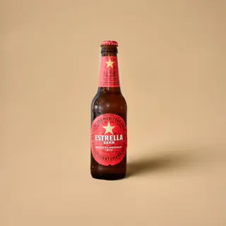 Cerveza 1/3 Estrella Damm.