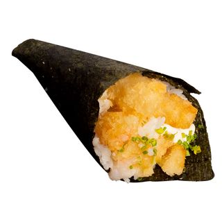 Temaki tempura langostino 