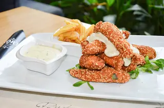 Pileći hrskavci u gorgonzola umaku