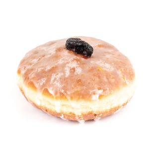 Pączek ze śliwką i czekoladą