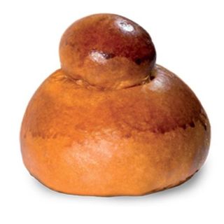 Brioche col tuppo vuota