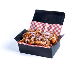 PATATAS  FRITAS CON PULLED PORK