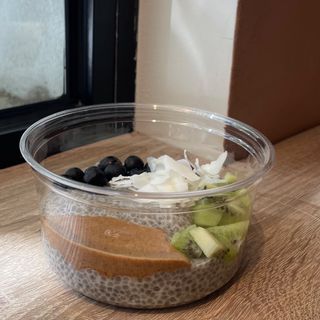 Chía pudding de coco pequeño