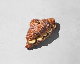 Croissant de Nutella y Plátano