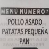 Menú N° 7