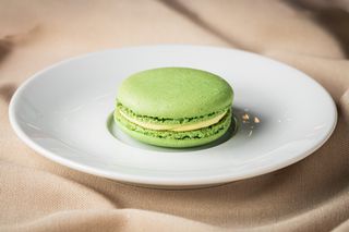 Макарун яблуко-лимон 