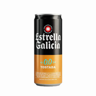 Cerveza Estrella Galicia 0,0 Tostada (33 Cl.)