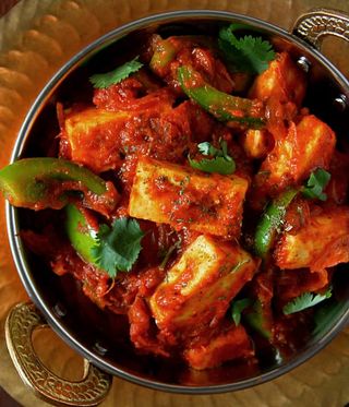 Paneer jalfrezi