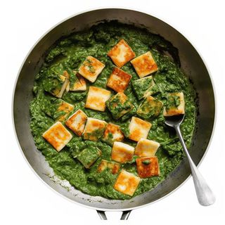 Palak Paneer (Espinaca Con Crema)