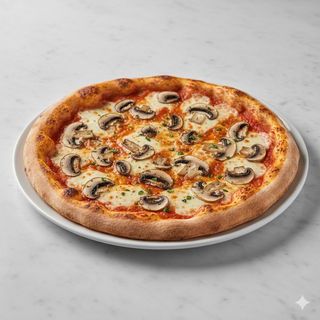 Pizza De Champiñones