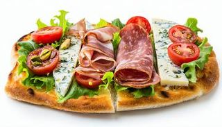 Entrada Italiana Con Focaccia Genovese Caliente (Para 4 Personas)