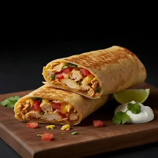 Rolled Quesadilla Adobo Beef
