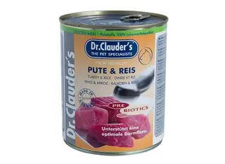 Dr. Clauder’s Selected Meat Pute Reis пуешко и ориз Pre Biotics (400г)
