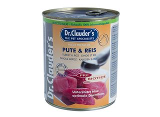 Dr. Clauder’s Selected Meat Pute Reis пуешко и ориз Pre Biotics (400г)