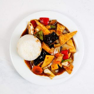 Szechuan tofu