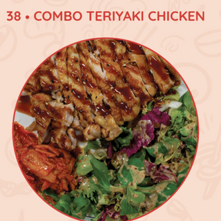 38 Combo Teriyaki Chicken