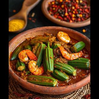 Seafood Okro + Croaker