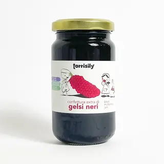 Confettura extra di gelsi neri 240g 