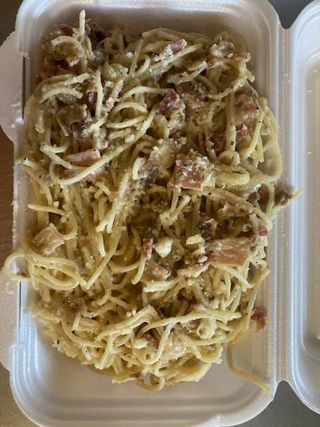 Spaghetti a'la carbonara