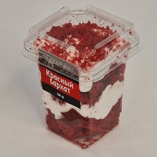Десерт "Красный бархат"