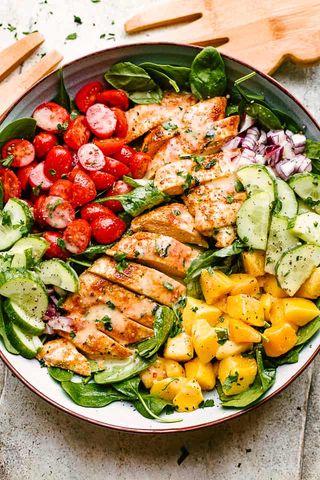 Chicken And Mango Salad 