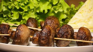 Шашлык из шампиньонов