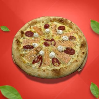 Пицца с семгой (30 см.)