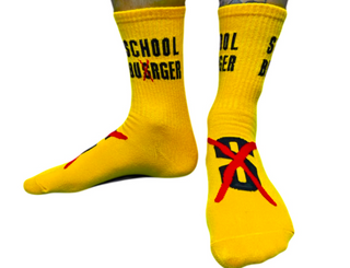 Calcetines School con un flow bien…