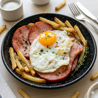 Huevos Con Lomo Y Patatas