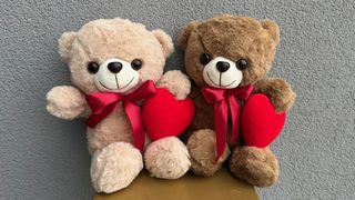 Mały Miś z Sercem - 26 cm