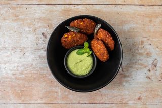 Prženi kolačići od leće s dodatkom kozica "Isso Wade"