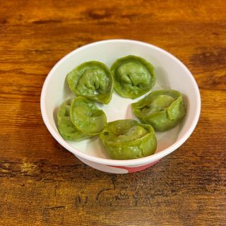 Ravioli di Tofu e Erba cipollina