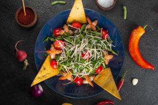 Салат с креветками (200 гр.)