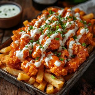 Buffalo Loaded Fries