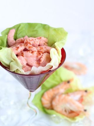 Cocktail di gamberi in salsa rosa