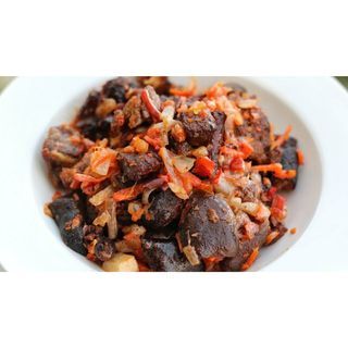 Peppered Goat Meat