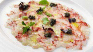 Carpaccio De Gamba Roja