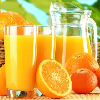 Zumo de naranja natural 300ml.